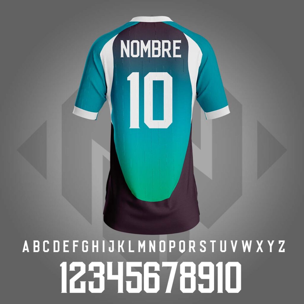 Números de camiseta de fútbol 13