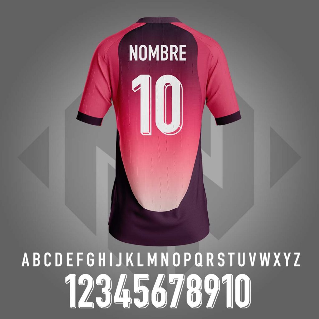 Números de camiseta de fútbol 8