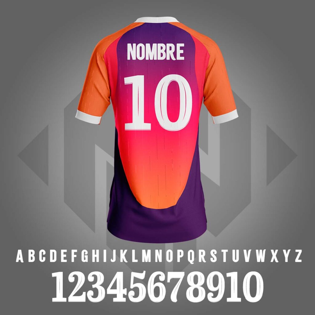 Números de camiseta de fútbol 9