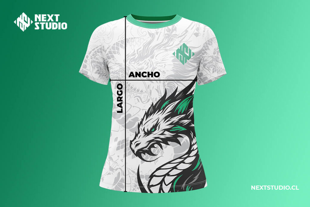 Tallas polera mujer