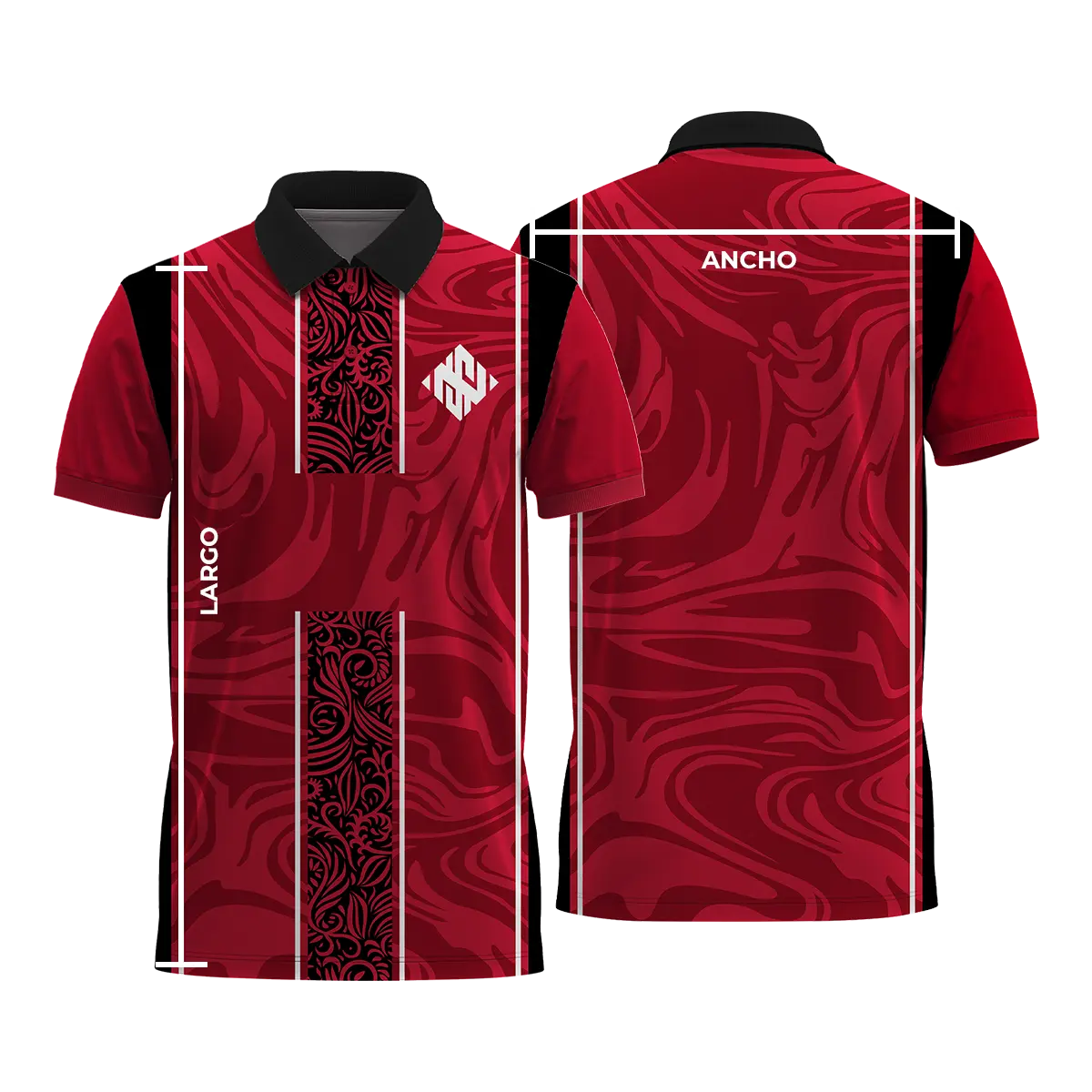 Medidas camiseta de padel