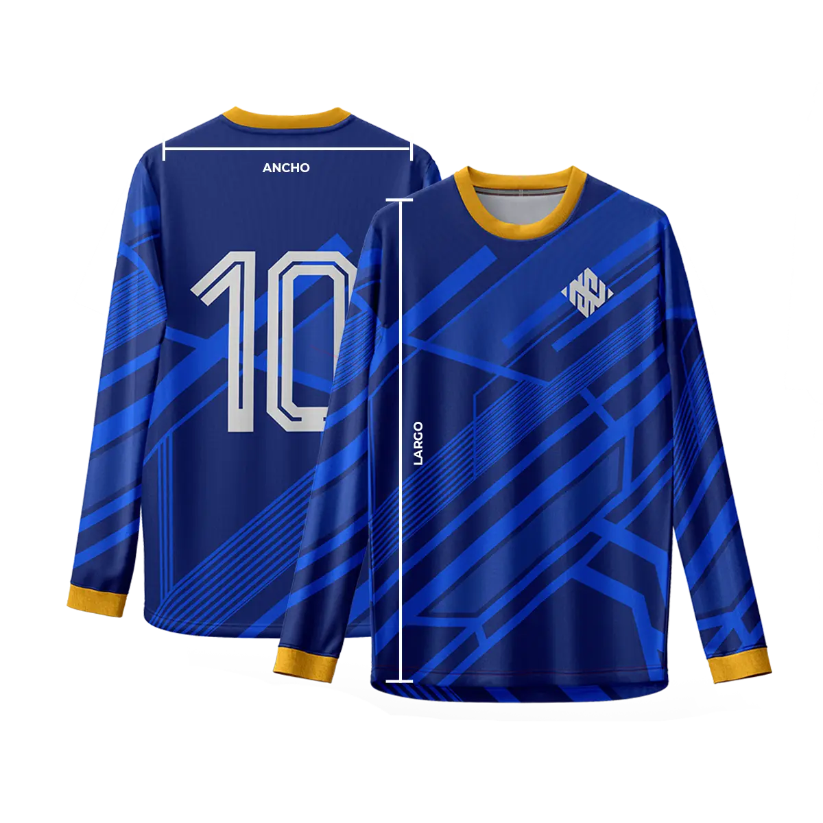 Medidas de camisetas de arquero