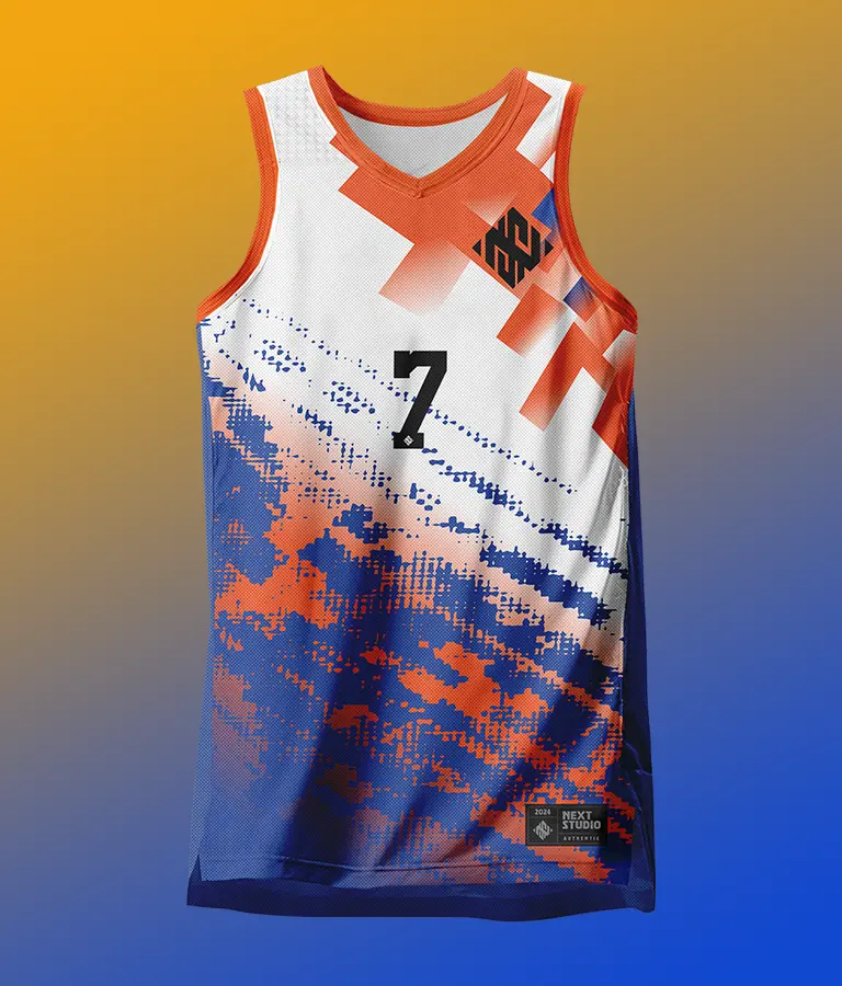 Modelo 1 de camiseta de basketball
