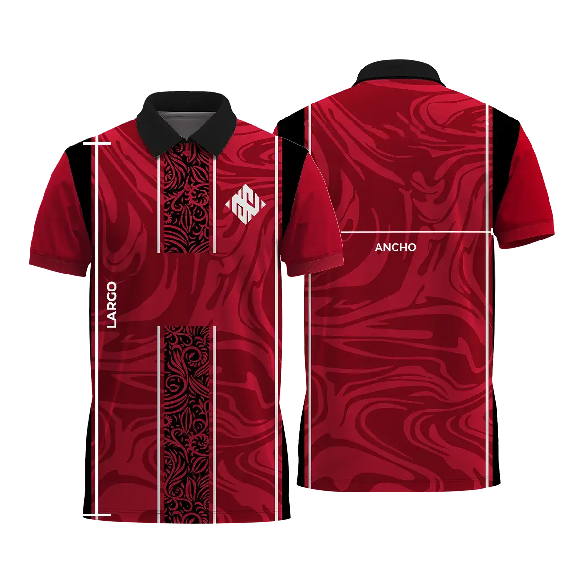 Medidas camiseta de padel