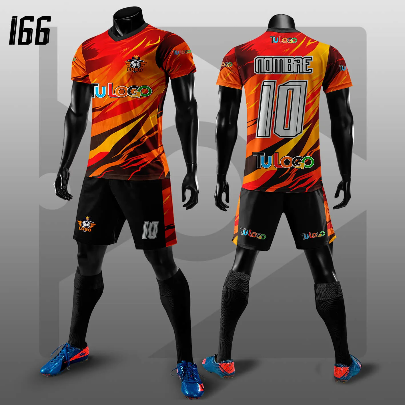Camiseta Futbol 166