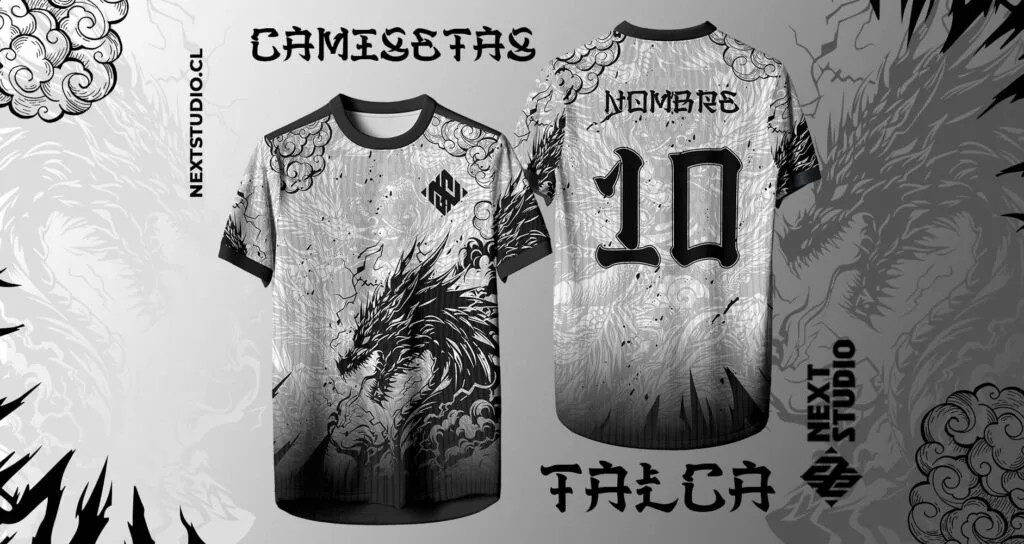 Camisetas de fubol talca